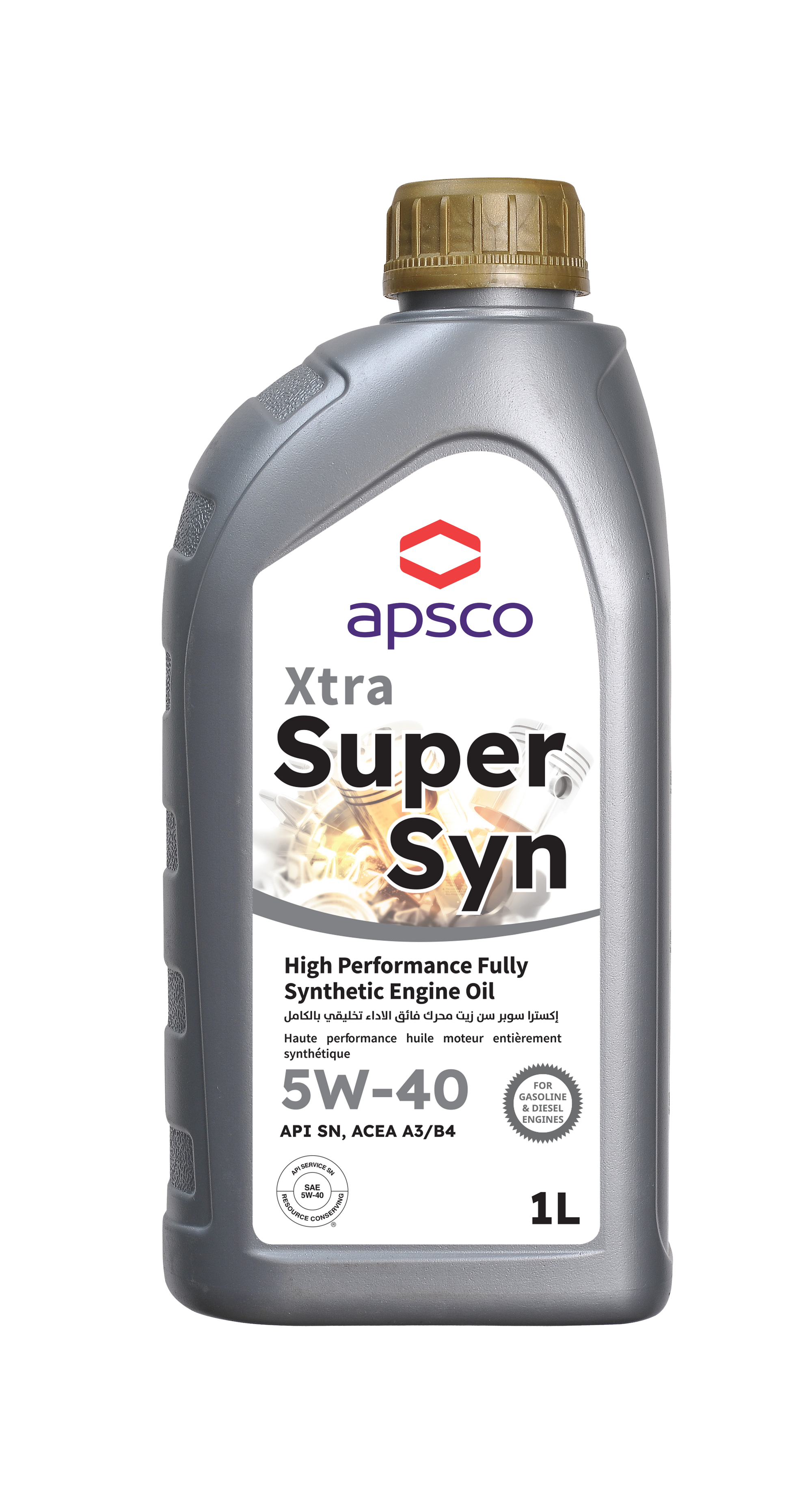 Xtra SuperSyn 5W-40 API SN, ACEA A3/B4 1 л